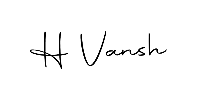 It looks lik you need a new signature style for name H Vansh. Design unique handwritten (Autography-DOLnW) signature with our free signature maker in just a few clicks. H Vansh signature style 10 images and pictures png