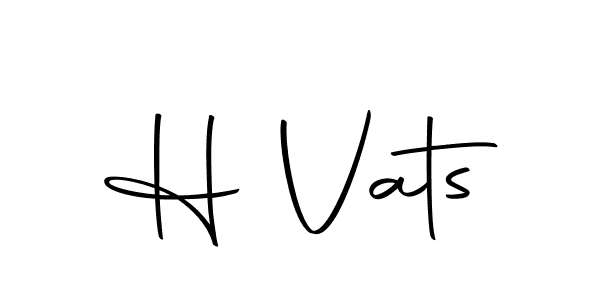 if you are searching for the best signature style for your name H Vats. so please give up your signature search. here we have designed multiple signature styles  using Autography-DOLnW. H Vats signature style 10 images and pictures png