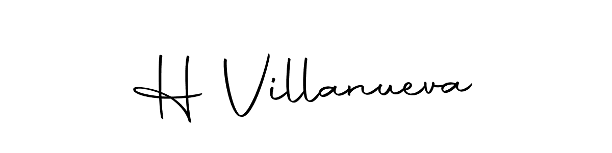 Use a signature maker to create a handwritten signature online. With this signature software, you can design (Autography-DOLnW) your own signature for name H Villanueva. H Villanueva signature style 10 images and pictures png
