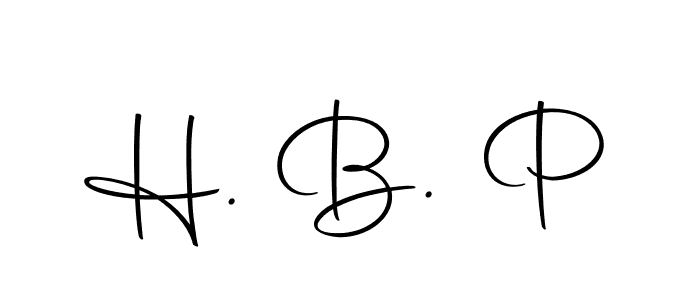 Also we have H. B. P name is the best signature style. Create professional handwritten signature collection using Autography-DOLnW autograph style. H. B. P signature style 10 images and pictures png