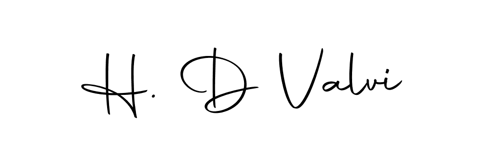 Make a beautiful signature design for name H. D Valvi. Use this online signature maker to create a handwritten signature for free. H. D Valvi signature style 10 images and pictures png