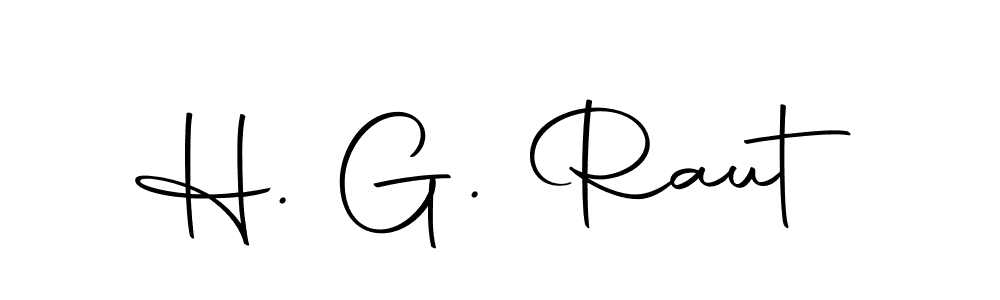 Create a beautiful signature design for name H. G. Raut. With this signature (Autography-DOLnW) fonts, you can make a handwritten signature for free. H. G. Raut signature style 10 images and pictures png