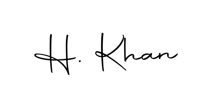 Make a short H. Khan signature style. Manage your documents anywhere anytime using Autography-DOLnW. Create and add eSignatures, submit forms, share and send files easily. H. Khan signature style 10 images and pictures png