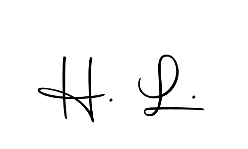 How to make H. L. signature? Autography-DOLnW is a professional autograph style. Create handwritten signature for H. L. name. H. L. signature style 10 images and pictures png