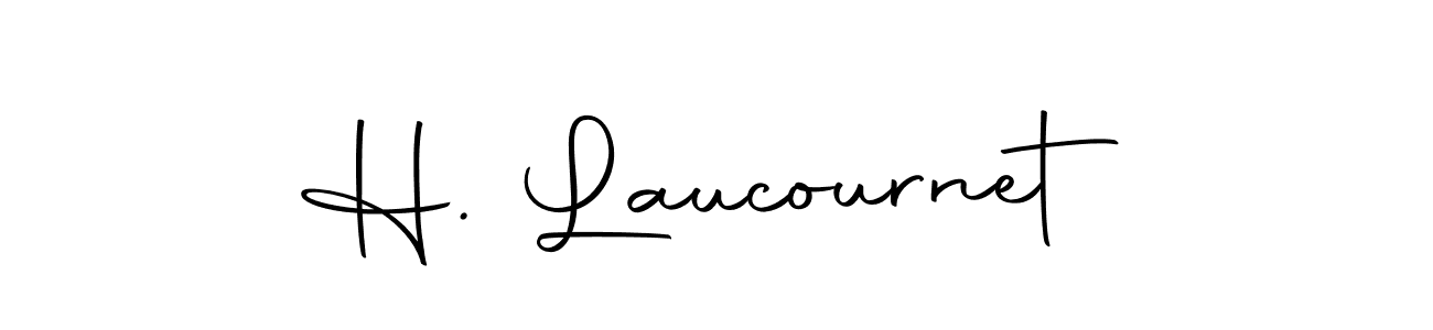 Best and Professional Signature Style for H. Laucournet. Autography-DOLnW Best Signature Style Collection. H. Laucournet signature style 10 images and pictures png