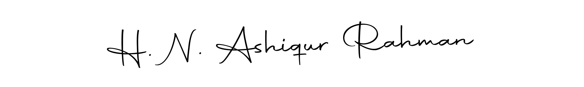 Also we have H. N. Ashiqur Rahman name is the best signature style. Create professional handwritten signature collection using Autography-DOLnW autograph style. H. N. Ashiqur Rahman signature style 10 images and pictures png