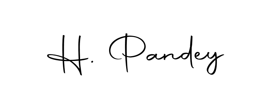 H. Pandey stylish signature style. Best Handwritten Sign (Autography-DOLnW) for my name. Handwritten Signature Collection Ideas for my name H. Pandey. H. Pandey signature style 10 images and pictures png