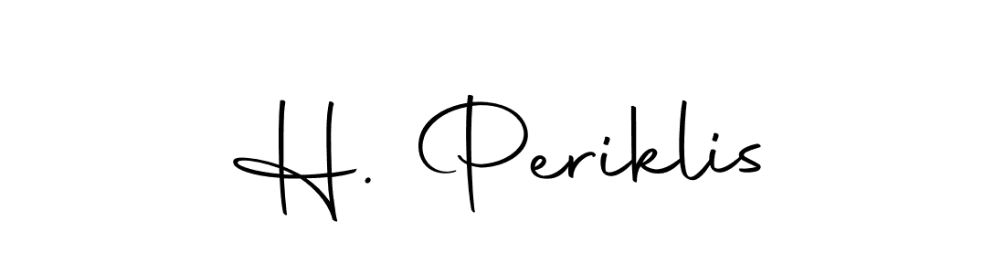 Similarly Autography-DOLnW is the best handwritten signature design. Signature creator online .You can use it as an online autograph creator for name H. Periklis. H. Periklis signature style 10 images and pictures png