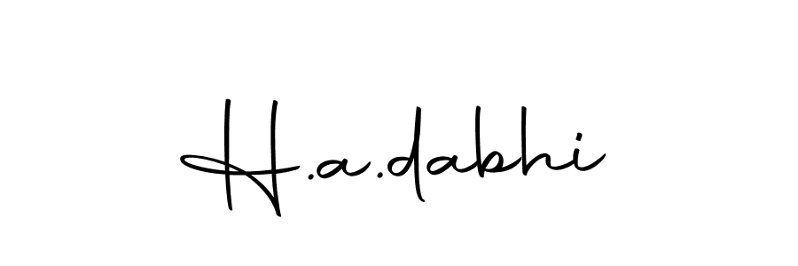 Make a short H.a.dabhi signature style. Manage your documents anywhere anytime using Autography-DOLnW. Create and add eSignatures, submit forms, share and send files easily. H.a.dabhi signature style 10 images and pictures png