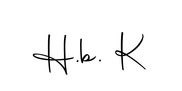 Here are the top 10 professional signature styles for the name H.b. K. These are the best autograph styles you can use for your name. H.b. K signature style 10 images and pictures png