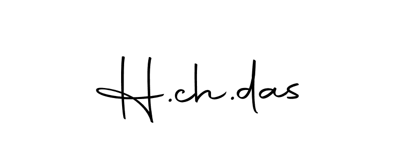 Create a beautiful signature design for name H.ch.das. With this signature (Autography-DOLnW) fonts, you can make a handwritten signature for free. H.ch.das signature style 10 images and pictures png