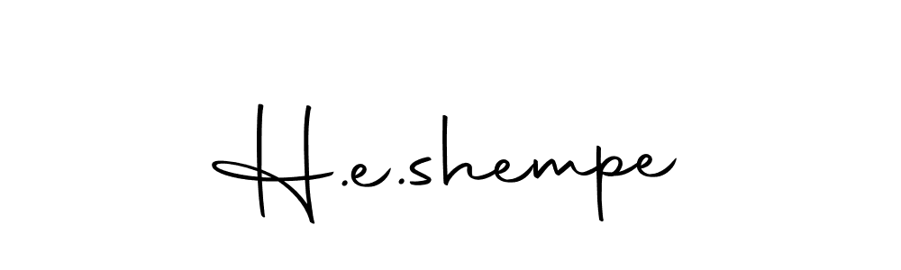 You can use this online signature creator to create a handwritten signature for the name H.e.shempe. This is the best online autograph maker. H.e.shempe signature style 10 images and pictures png