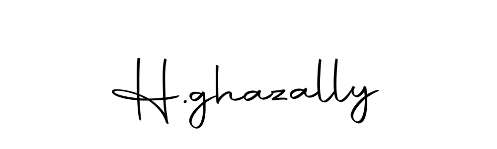 Similarly Autography-DOLnW is the best handwritten signature design. Signature creator online .You can use it as an online autograph creator for name H.ghazally. H.ghazally signature style 10 images and pictures png