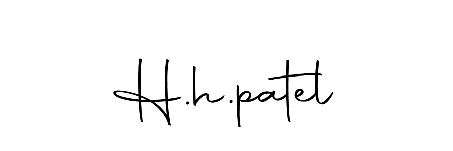 The best way (Autography-DOLnW) to make a short signature is to pick only two or three words in your name. The name H.h.patel include a total of six letters. For converting this name. H.h.patel signature style 10 images and pictures png