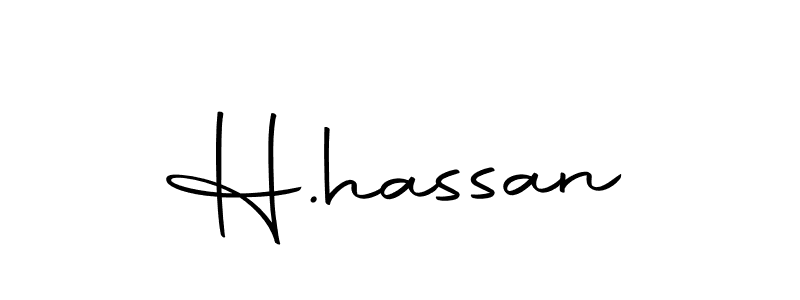 How to Draw H.hassan signature style? Autography-DOLnW is a latest design signature styles for name H.hassan. H.hassan signature style 10 images and pictures png