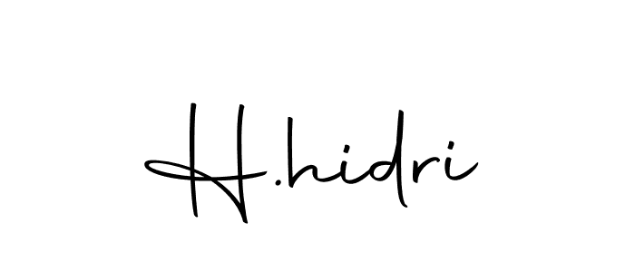 Make a beautiful signature design for name H.hidri. With this signature (Autography-DOLnW) style, you can create a handwritten signature for free. H.hidri signature style 10 images and pictures png