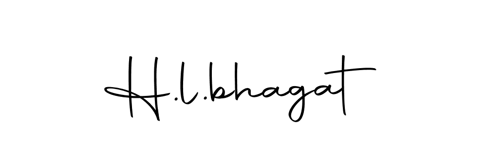 Use a signature maker to create a handwritten signature online. With this signature software, you can design (Autography-DOLnW) your own signature for name H.l.bhagat. H.l.bhagat signature style 10 images and pictures png