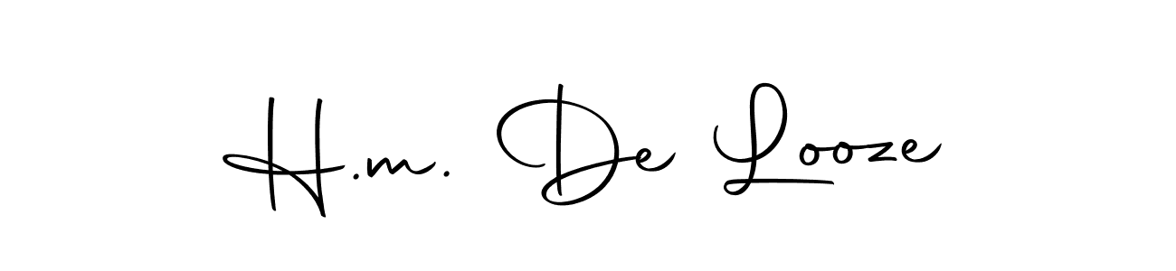 You can use this online signature creator to create a handwritten signature for the name H.m. De Looze. This is the best online autograph maker. H.m. De Looze signature style 10 images and pictures png