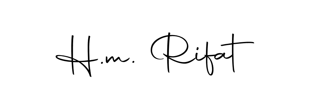 How to Draw H.m. Rifat signature style? Autography-DOLnW is a latest design signature styles for name H.m. Rifat. H.m. Rifat signature style 10 images and pictures png