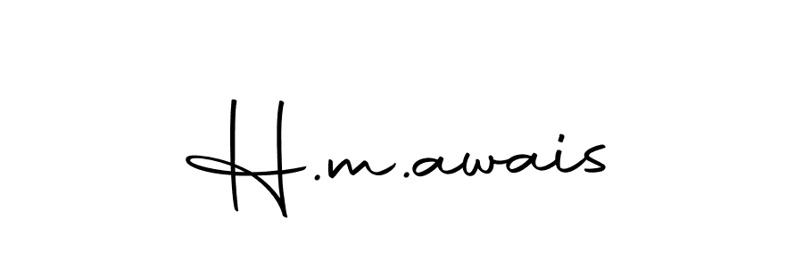 Make a beautiful signature design for name H.m.awais. Use this online signature maker to create a handwritten signature for free. H.m.awais signature style 10 images and pictures png