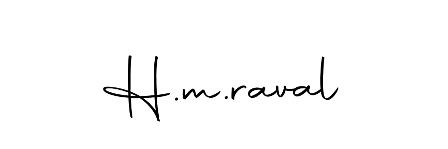 Similarly Autography-DOLnW is the best handwritten signature design. Signature creator online .You can use it as an online autograph creator for name H.m.raval. H.m.raval signature style 10 images and pictures png