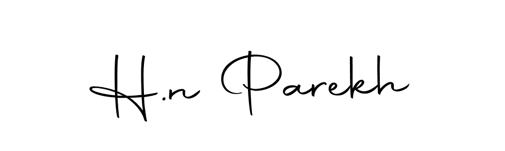 How to make H.n Parekh signature? Autography-DOLnW is a professional autograph style. Create handwritten signature for H.n Parekh name. H.n Parekh signature style 10 images and pictures png