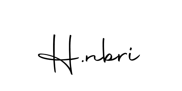 How to make H.nbri name signature. Use Autography-DOLnW style for creating short signs online. This is the latest handwritten sign. H.nbri signature style 10 images and pictures png