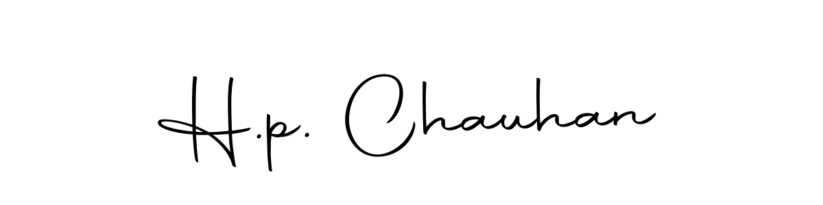 The best way (Autography-DOLnW) to make a short signature is to pick only two or three words in your name. The name H.p. Chauhan include a total of six letters. For converting this name. H.p. Chauhan signature style 10 images and pictures png