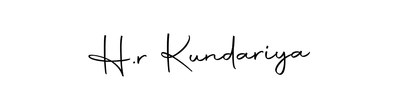 You should practise on your own different ways (Autography-DOLnW) to write your name (H.r Kundariya) in signature. don't let someone else do it for you. H.r Kundariya signature style 10 images and pictures png