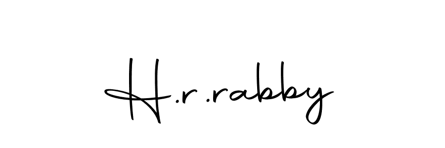 Also we have H.r.rabby name is the best signature style. Create professional handwritten signature collection using Autography-DOLnW autograph style. H.r.rabby signature style 10 images and pictures png