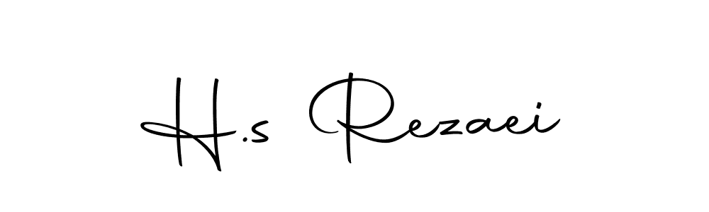 How to make H.s Rezaei name signature. Use Autography-DOLnW style for creating short signs online. This is the latest handwritten sign. H.s Rezaei signature style 10 images and pictures png