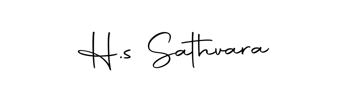 You should practise on your own different ways (Autography-DOLnW) to write your name (H.s Sathvara) in signature. don't let someone else do it for you. H.s Sathvara signature style 10 images and pictures png