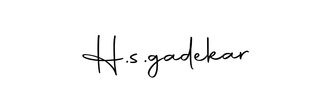 Once you've used our free online signature maker to create your best signature Autography-DOLnW style, it's time to enjoy all of the benefits that H.s.gadekar name signing documents. H.s.gadekar signature style 10 images and pictures png