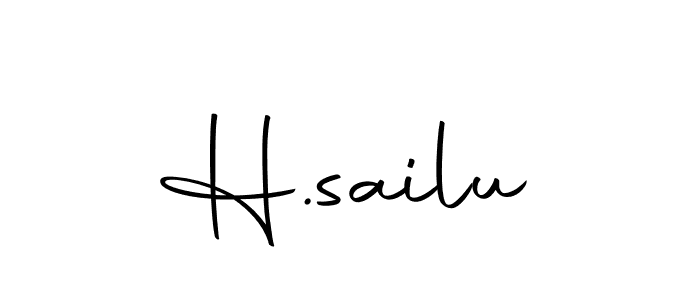 Also You can easily find your signature by using the search form. We will create H.sailu name handwritten signature images for you free of cost using Autography-DOLnW sign style. H.sailu signature style 10 images and pictures png