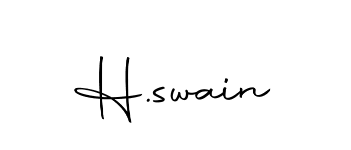 Make a beautiful signature design for name H.swain. Use this online signature maker to create a handwritten signature for free. H.swain signature style 10 images and pictures png