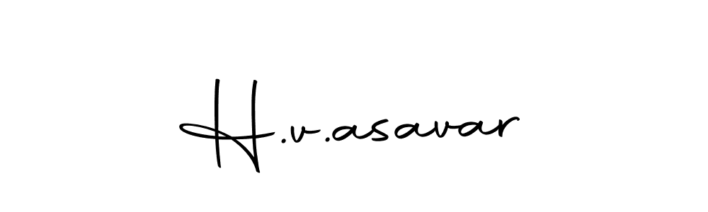 How to make H.v.asavar name signature. Use Autography-DOLnW style for creating short signs online. This is the latest handwritten sign. H.v.asavar signature style 10 images and pictures png