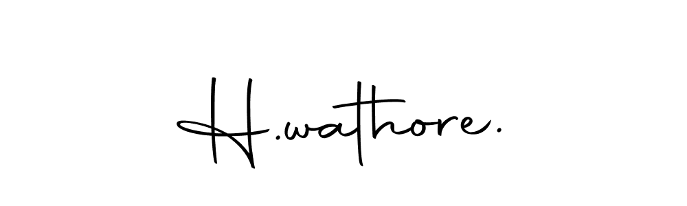 Once you've used our free online signature maker to create your best signature Autography-DOLnW style, it's time to enjoy all of the benefits that H.wathore. name signing documents. H.wathore. signature style 10 images and pictures png