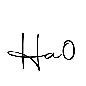 Ha0 stylish signature style. Best Handwritten Sign (Autography-DOLnW) for my name. Handwritten Signature Collection Ideas for my name Ha0. Ha0 signature style 10 images and pictures png