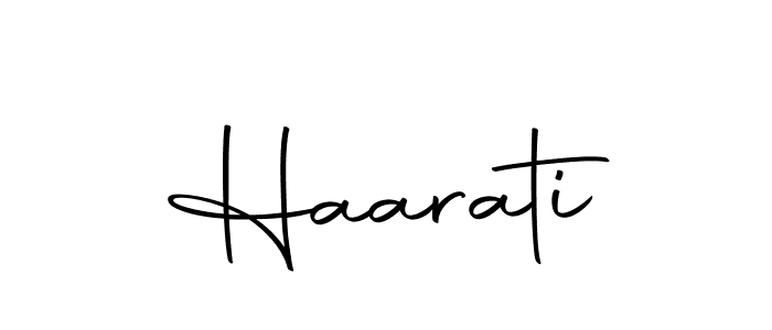 How to make Haarati name signature. Use Autography-DOLnW style for creating short signs online. This is the latest handwritten sign. Haarati signature style 10 images and pictures png