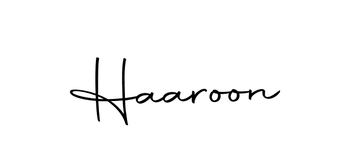 You can use this online signature creator to create a handwritten signature for the name Haaroon. This is the best online autograph maker. Haaroon signature style 10 images and pictures png