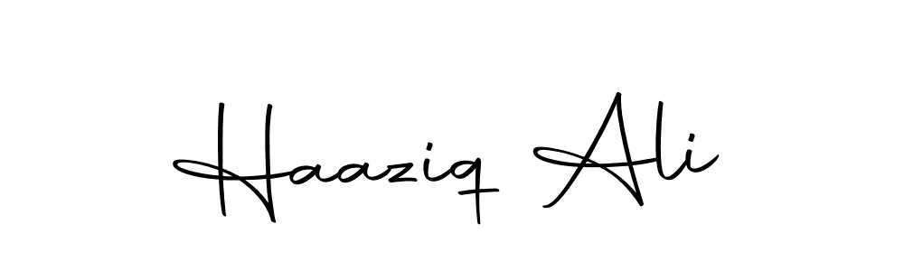 You can use this online signature creator to create a handwritten signature for the name Haaziq Ali. This is the best online autograph maker. Haaziq Ali signature style 10 images and pictures png