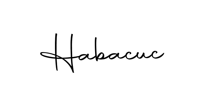 How to make Habacuc name signature. Use Autography-DOLnW style for creating short signs online. This is the latest handwritten sign. Habacuc signature style 10 images and pictures png