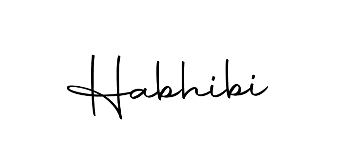 Make a beautiful signature design for name Habhibi. Use this online signature maker to create a handwritten signature for free. Habhibi signature style 10 images and pictures png