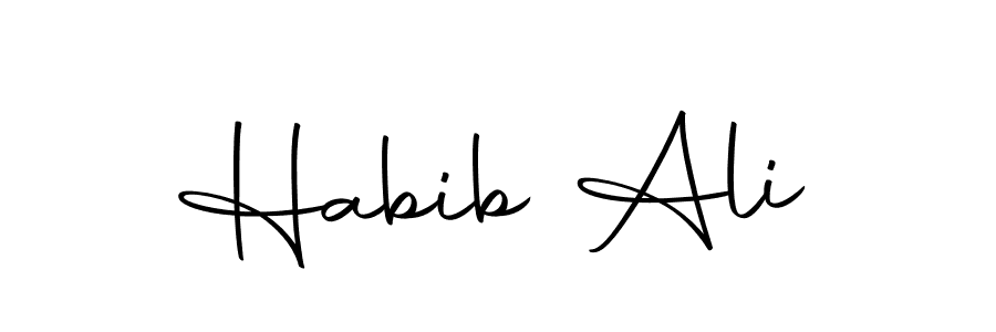 The best way (Autography-DOLnW) to make a short signature is to pick only two or three words in your name. The name Habib Ali include a total of six letters. For converting this name. Habib Ali signature style 10 images and pictures png