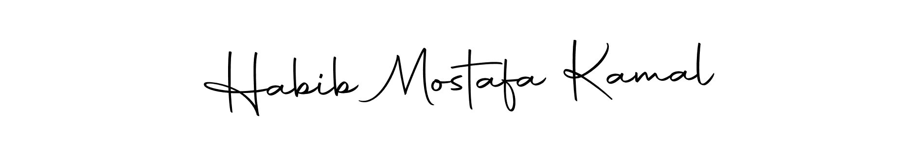 Make a beautiful signature design for name Habib Mostafa Kamal. Use this online signature maker to create a handwritten signature for free. Habib Mostafa Kamal signature style 10 images and pictures png