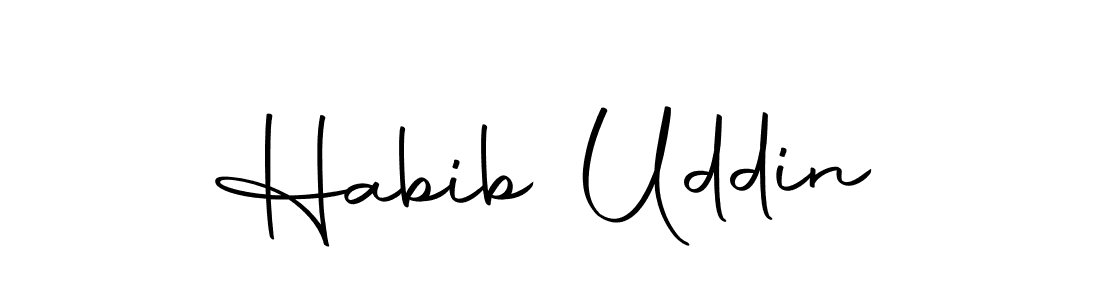 You can use this online signature creator to create a handwritten signature for the name Habib Uddin. This is the best online autograph maker. Habib Uddin signature style 10 images and pictures png