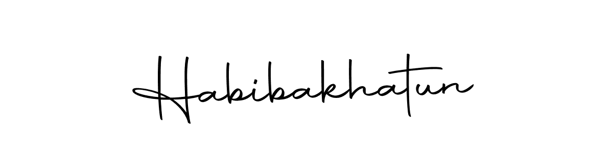 You can use this online signature creator to create a handwritten signature for the name Habibakhatun. This is the best online autograph maker. Habibakhatun signature style 10 images and pictures png