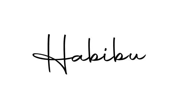 Make a beautiful signature design for name Habibu. Use this online signature maker to create a handwritten signature for free. Habibu signature style 10 images and pictures png