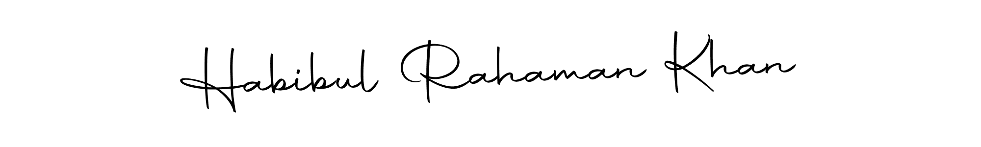 Habibul Rahaman Khan stylish signature style. Best Handwritten Sign (Autography-DOLnW) for my name. Handwritten Signature Collection Ideas for my name Habibul Rahaman Khan. Habibul Rahaman Khan signature style 10 images and pictures png