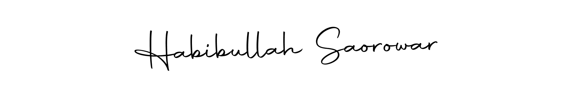 How to make Habibullah Saorowar signature? Autography-DOLnW is a professional autograph style. Create handwritten signature for Habibullah Saorowar name. Habibullah Saorowar signature style 10 images and pictures png